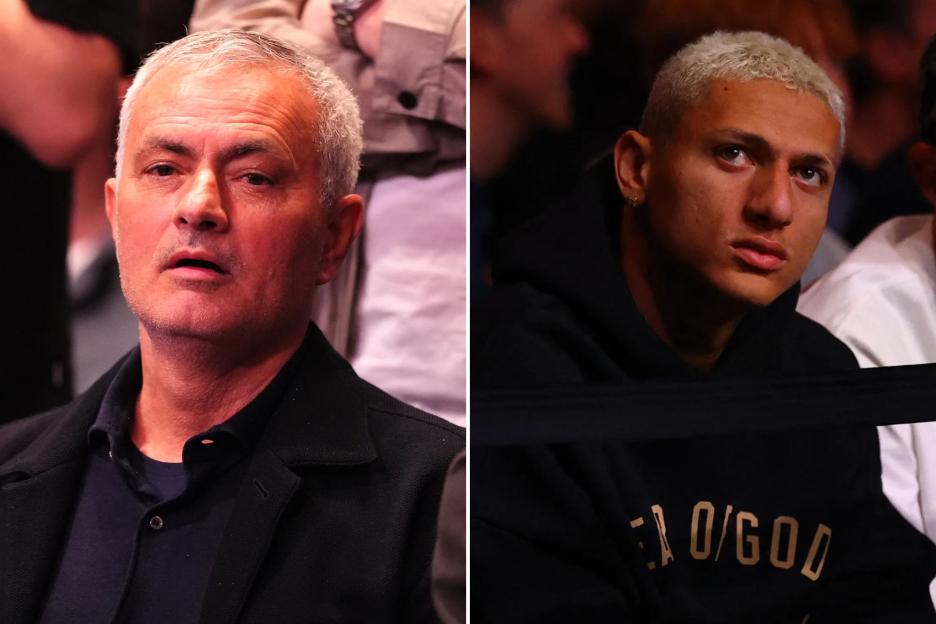 Jose Mourinho joins Premier League and WWE stars at UFC London for huge Leon Edwards fight