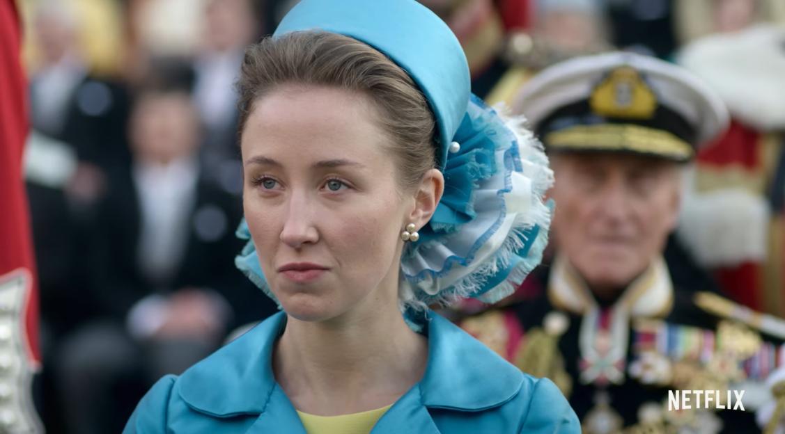 Princess Anne in The Crown season three.