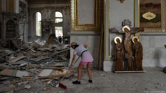 Ukraine | Attack on Odessa Cathedral