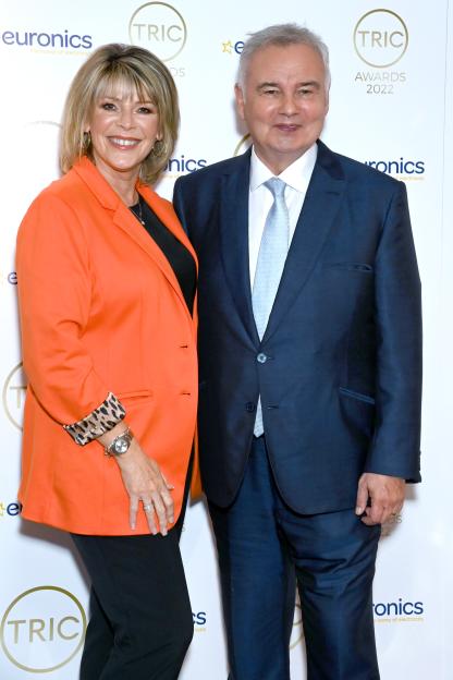 Ruth Langsford and Eamonn Holmes at the TRIC Awards.