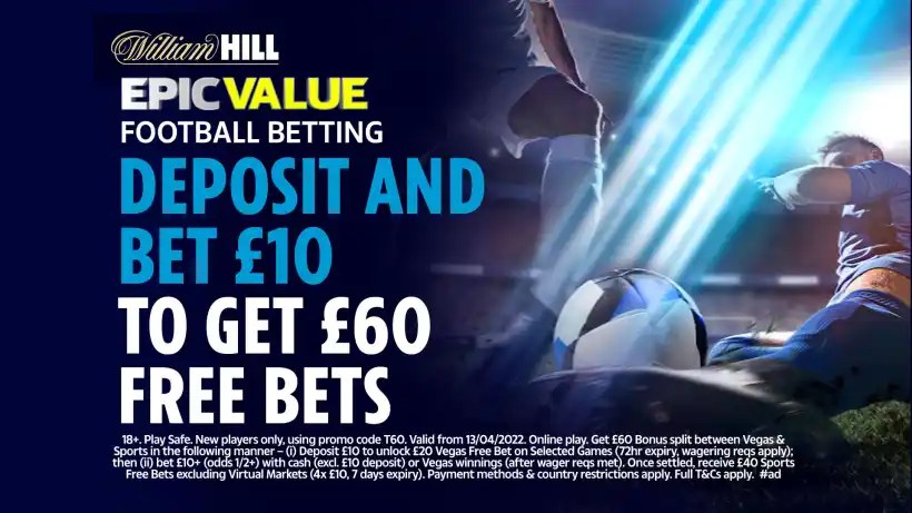 France vs Croatia: Get £60 in football free bets and bonuses with William Hill