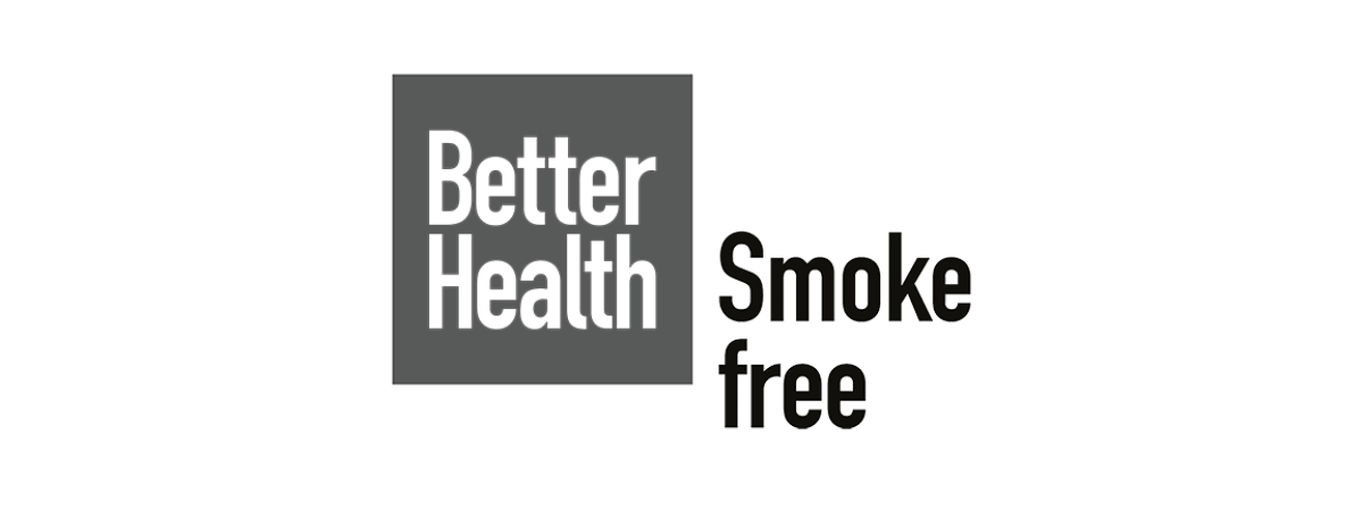 Better Health Smoke Free logo.