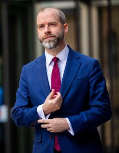 Jonathan Reynolds, Secretary of State for Business and Trade, at the BBC.