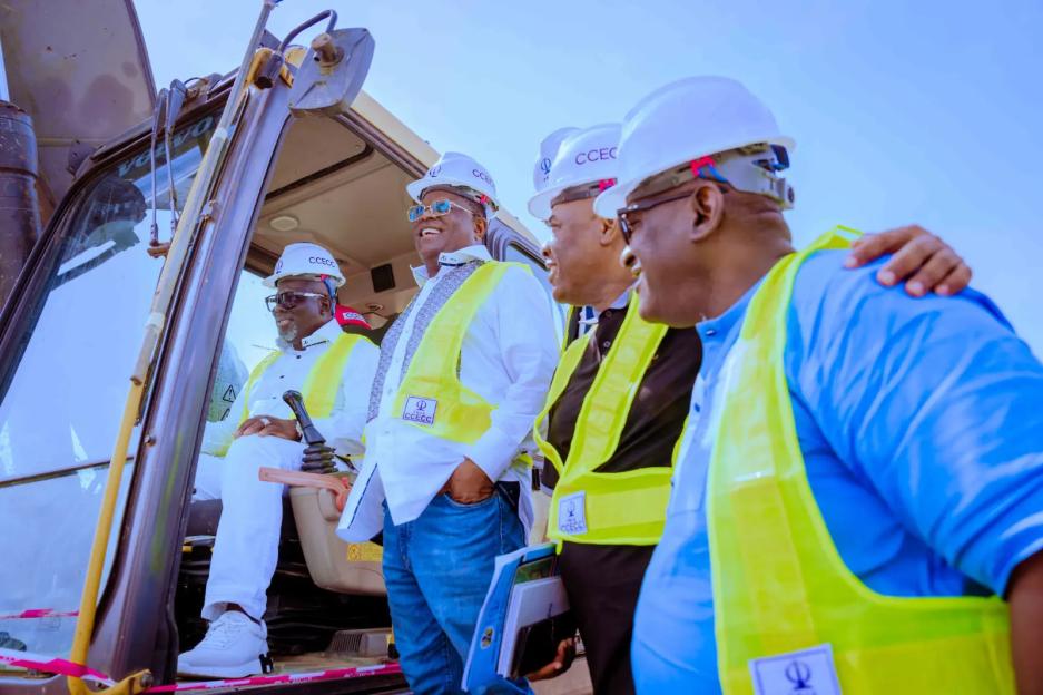 Tinubu flags off construction of access road to Second Niger Bridge