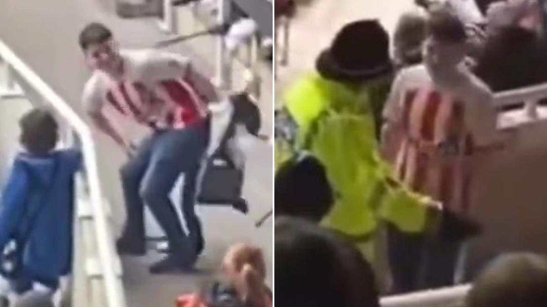 Sunderland fan kicked out of women’s derby clash at Newcastle after ‘shameful’ act