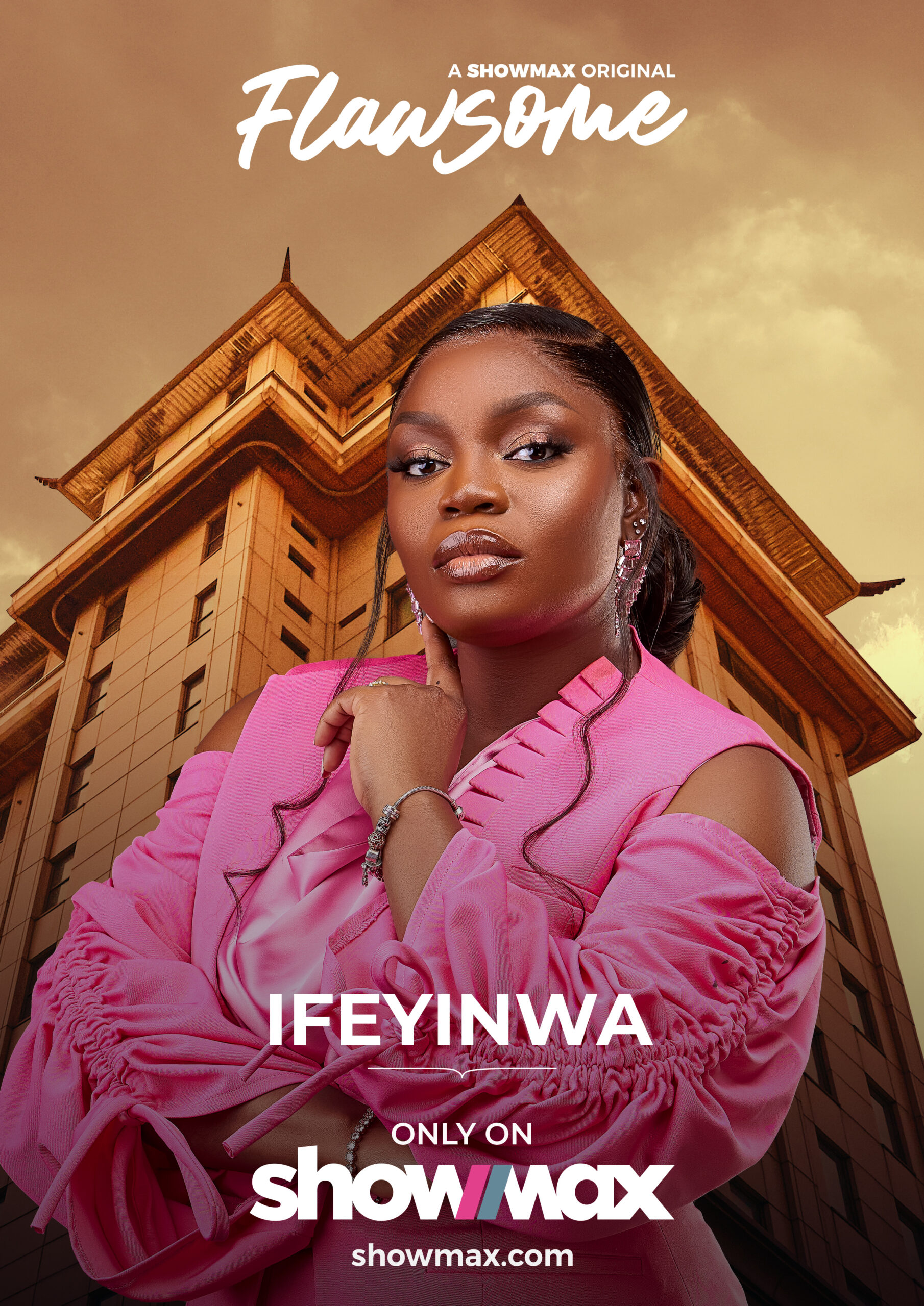 “Flawsome” star Bisola Aiyeola Discusses Real-Life Sisterhood, “Ifeyinwa” & Working With Co-Lead Actors | Watch