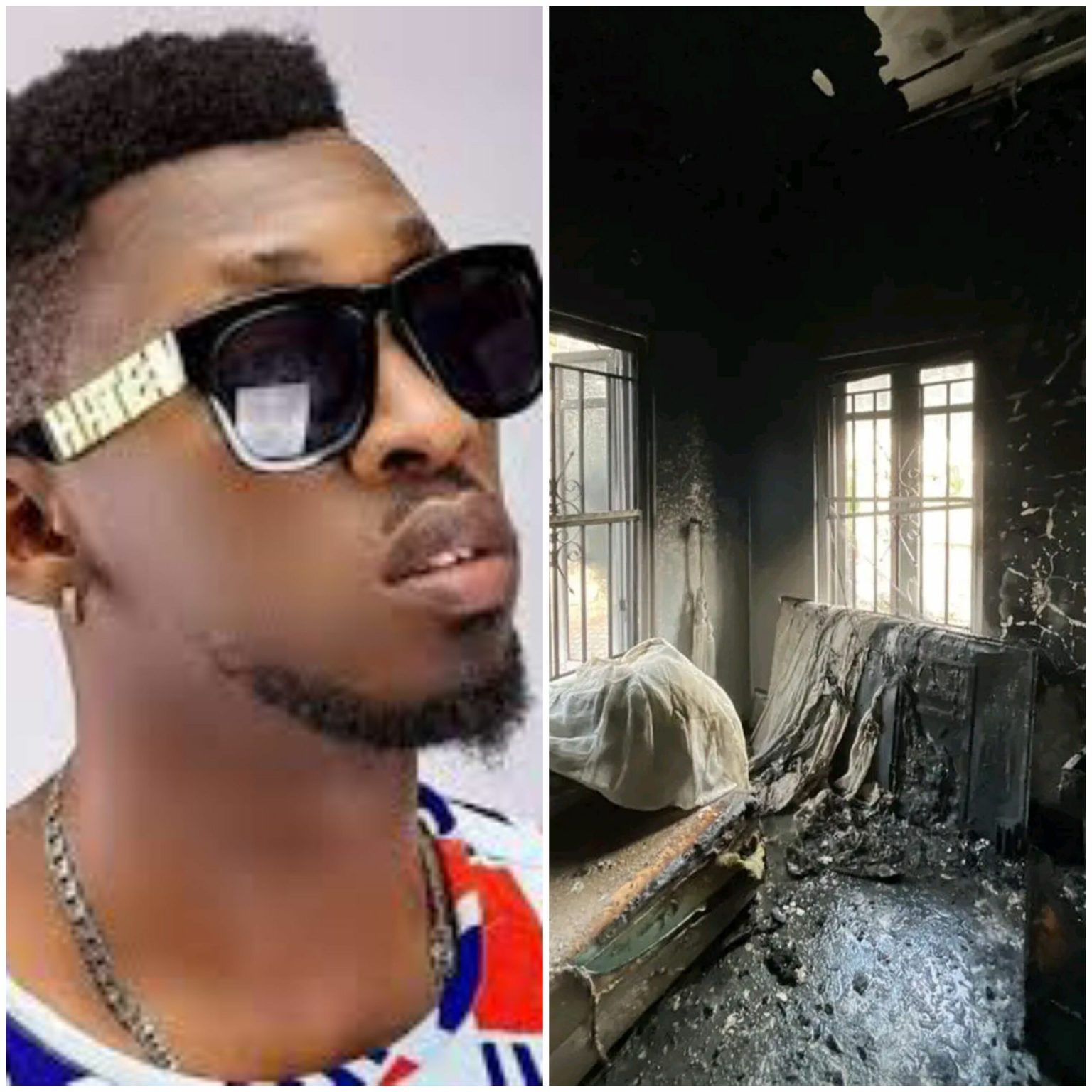 Fire guts singer Orezi’s house in Lagos