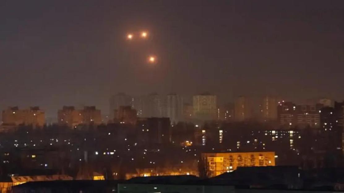 Russian drone attack on Ukraine injures many, sparks fires