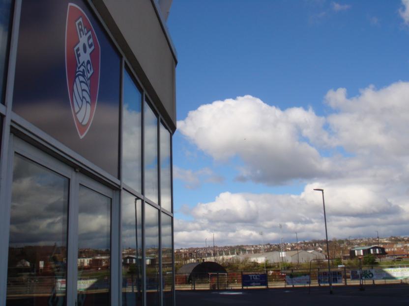 Rotherham's old stadium.