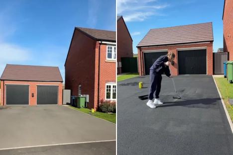 I gave my old driveway a cheap £23 makeover using a B&Q buy – people are stunned at how good it looks
