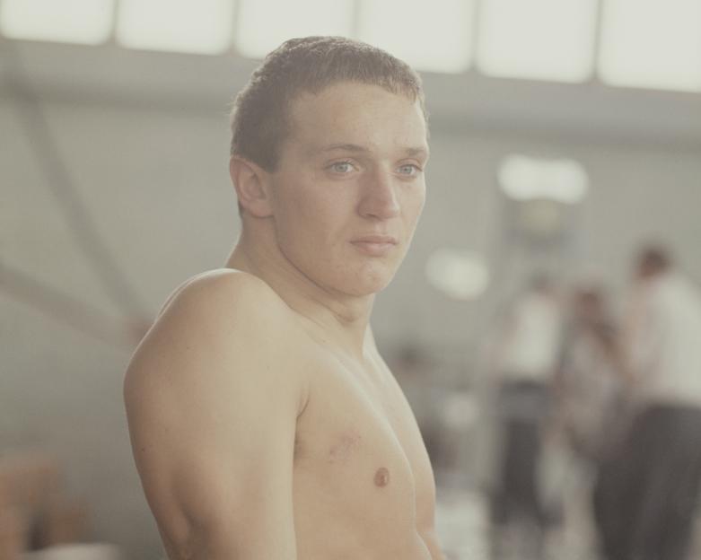 Photo of Brian Phelps, an English diver.