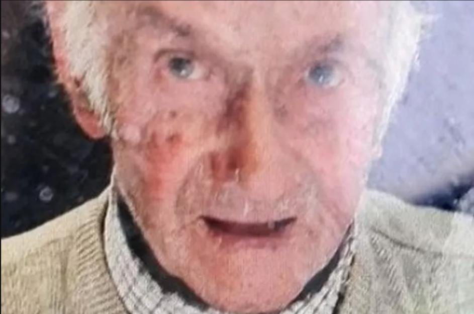 Photo of William Morris Jones, a 92-year-old man who died after becoming stuck in a bog.