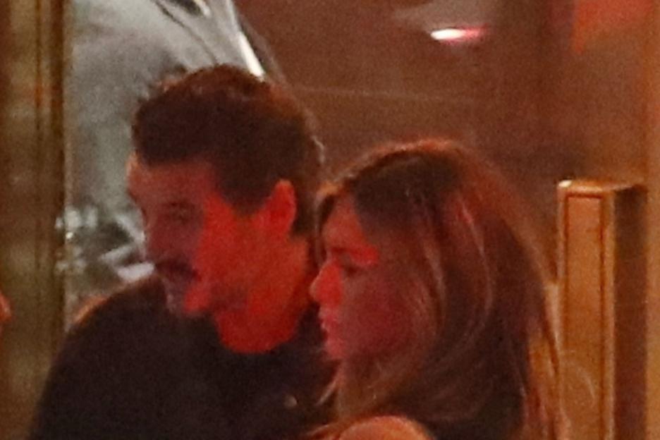 Jennifer Aniston spotted leaving three hour dinner date with Pedro Pascal as fans beg them to get together