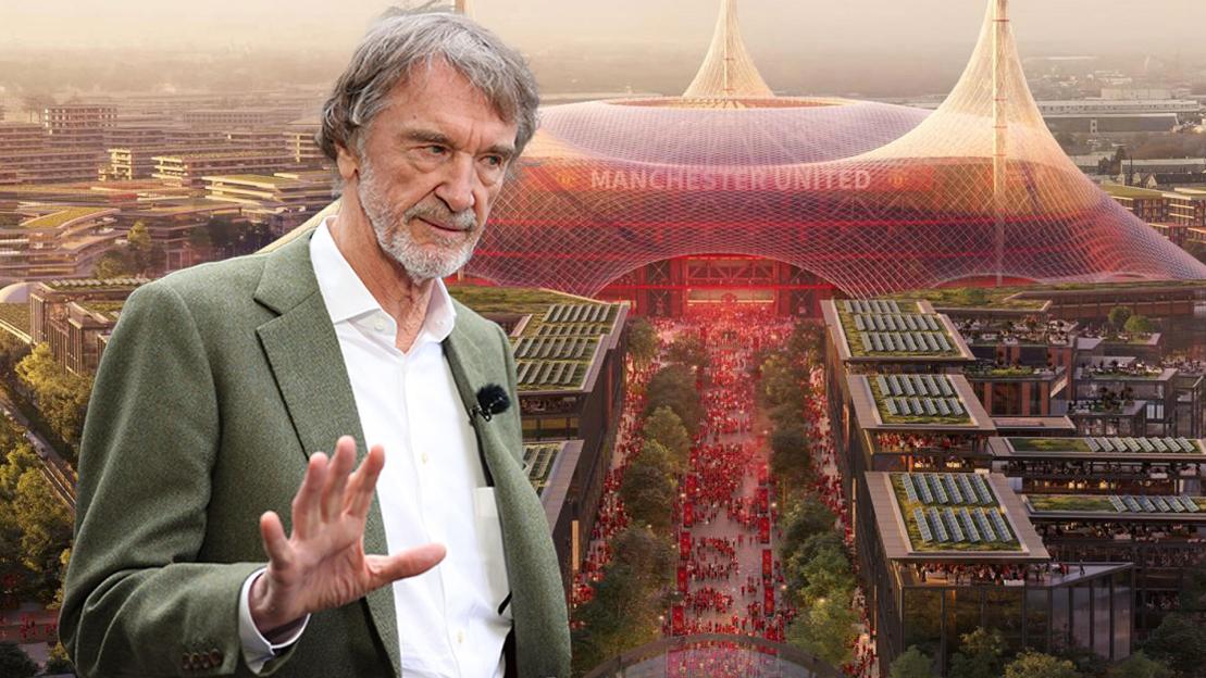 Man Utd rejected offer for FREE 80,000-seater stadium before Sir Jim Ratcliffe’s £2billion plan, MP claims