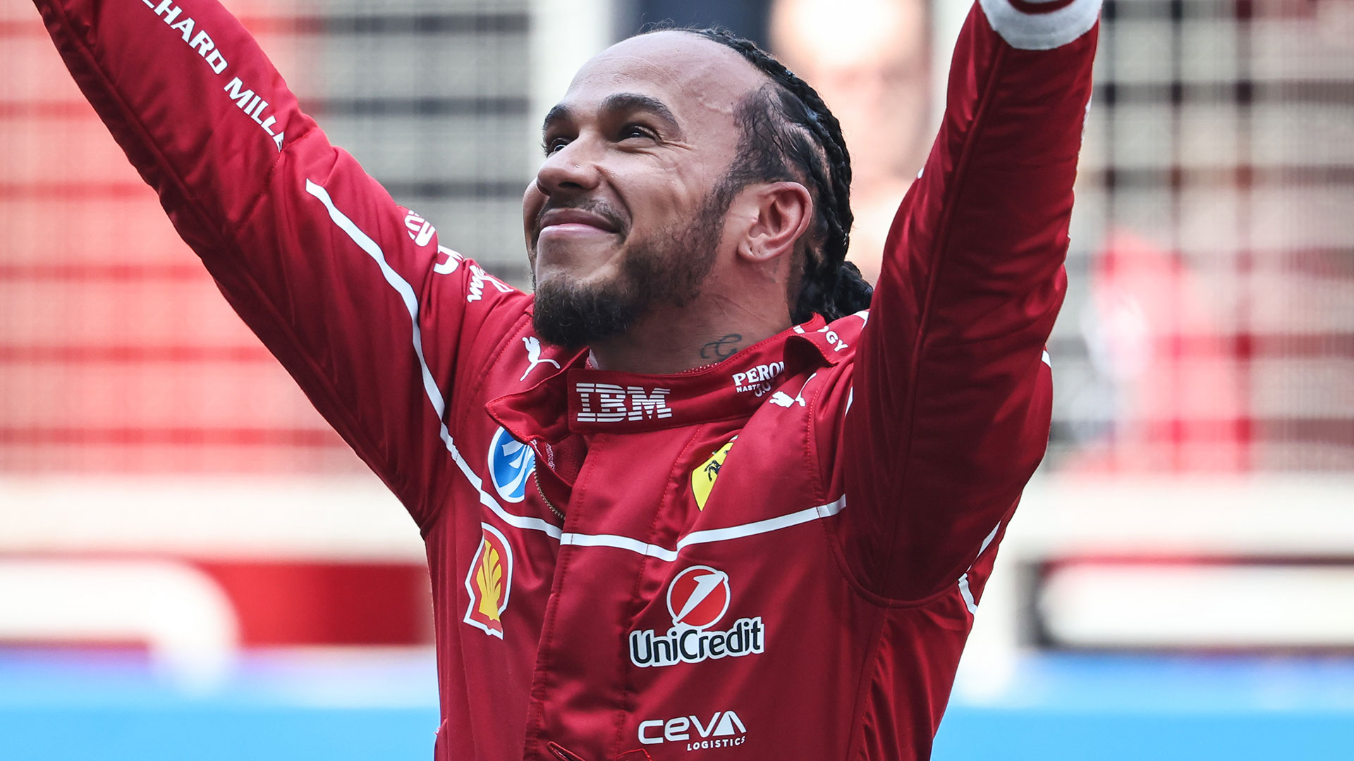 Lewis Hamilton hailed for ‘masterclass’ Sprint victory before Ferrari star immediately takes aim at ‘yapping’ critics