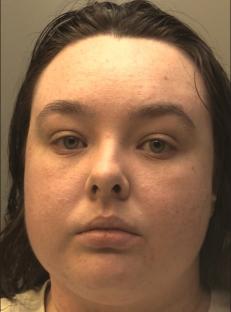 Mugshot of Holly White Hegarty.