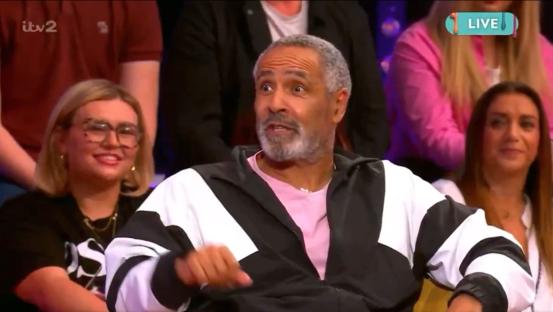 Daley Thompson on a TV show.
