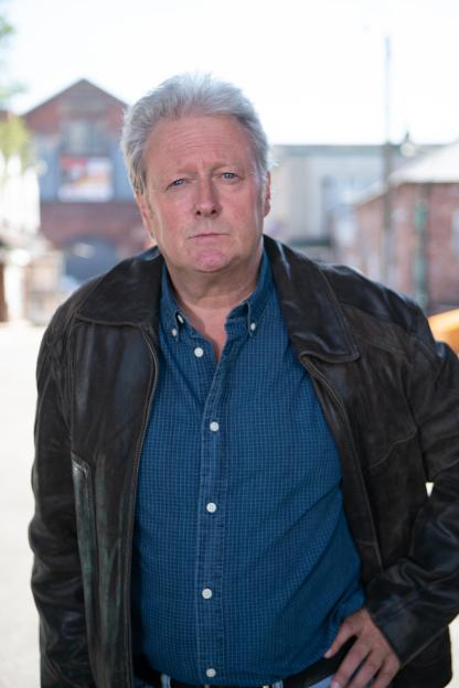 Charles Lawson as Jim McDonald in Coronation Street.