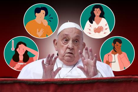 The 9 symptoms of double pneumonia as Pope Francis dies, aged 88, after battle with condition