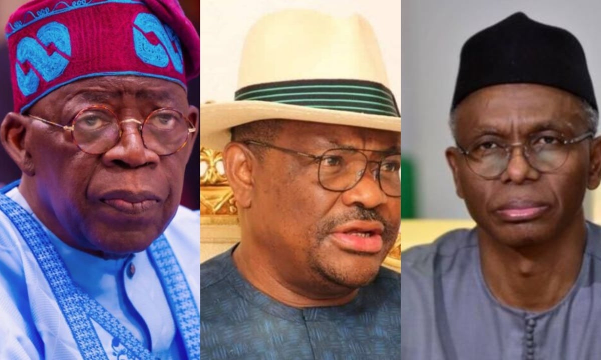 Tinubu meets Wike, El-Rufai in Aso Rock