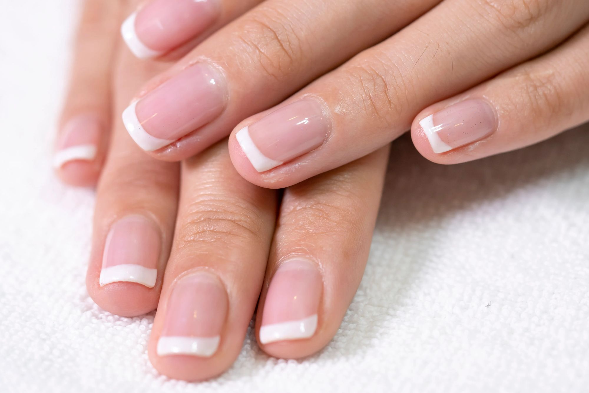 I wanted a glam French tip manicure but people say my nails look more like Squashies – others are shocked I paid