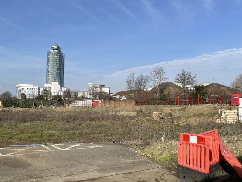 Brentford's old stadium site.