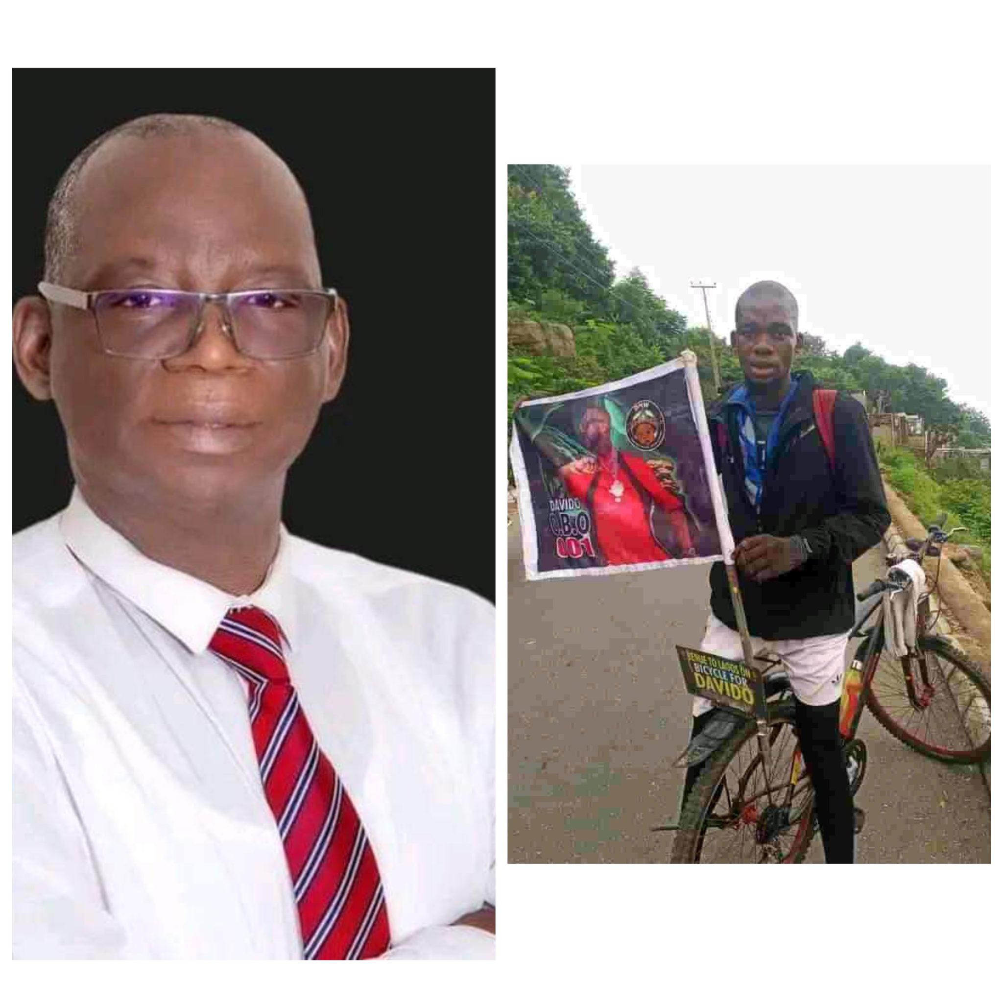 Senator Udende to meet cycling Davido fan