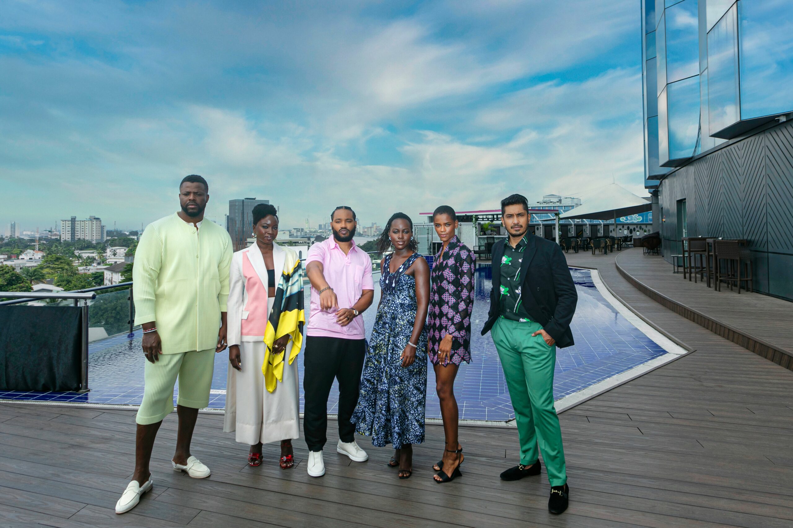 Lupita Nyongo, Winston Duke, Danai Gurira & the Stars are in Lagos for the African Premiere of “Black Panther: Wakanda Forever”