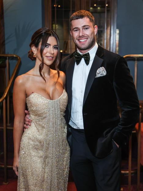 Ekin-Su Culculoglu and Curtis Pritchard at the Ballet Icons Gala.