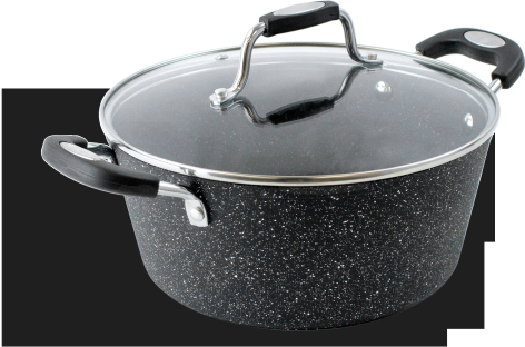 28cm stockpot with lid, on sale.