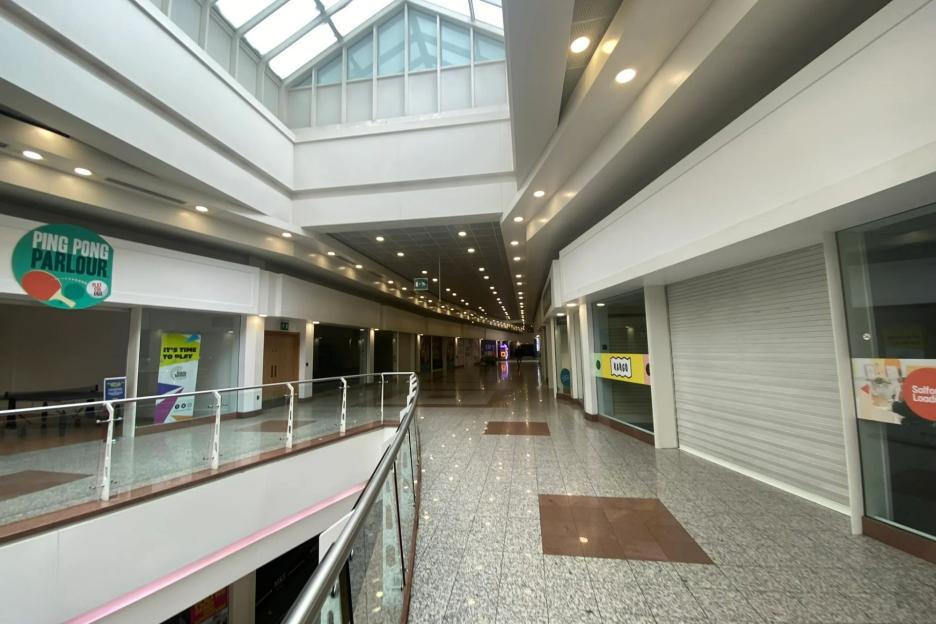 Inside iconic shopping centre loved in early 2000s that’s now a ‘creepy ghost town’ with broken doors & empty units