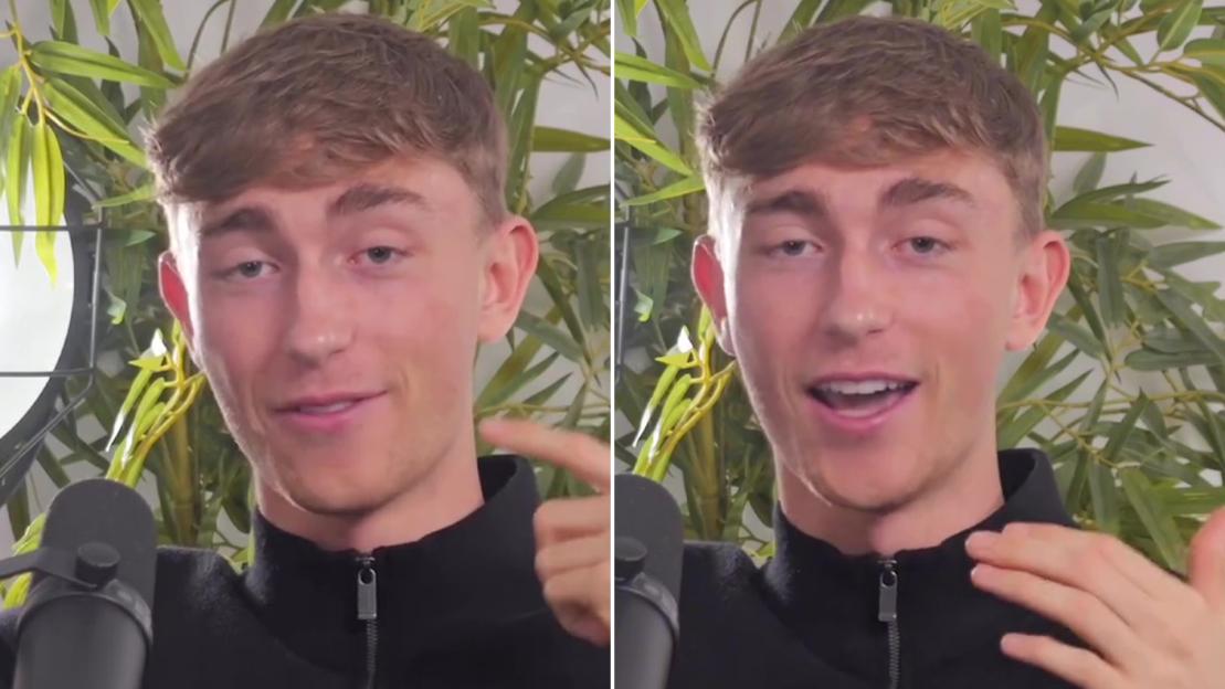 ‘I’m not high’ – Bournemouth star Dean Huijsen forced to explain why he looks stoned in bizarre TV interview