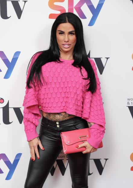 Katie Price at the Sky Women in Film and TV Awards.