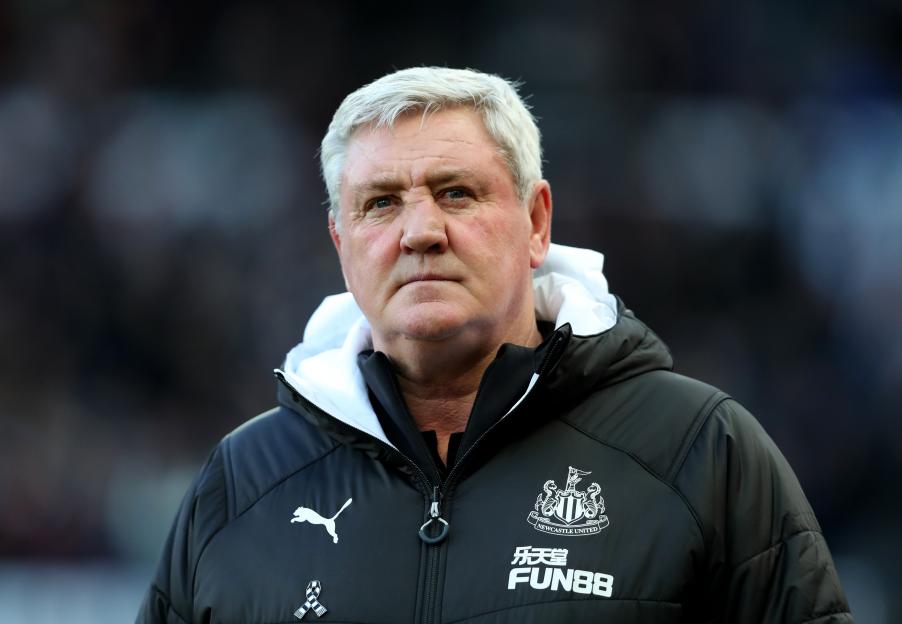 Steve Bruce, manager of Newcastle United.