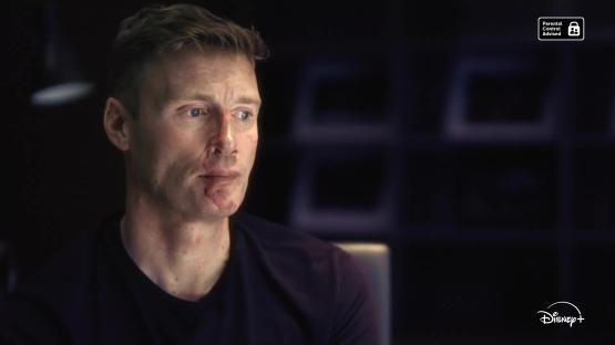 Freddie Flintoff in a Disney+ documentary.