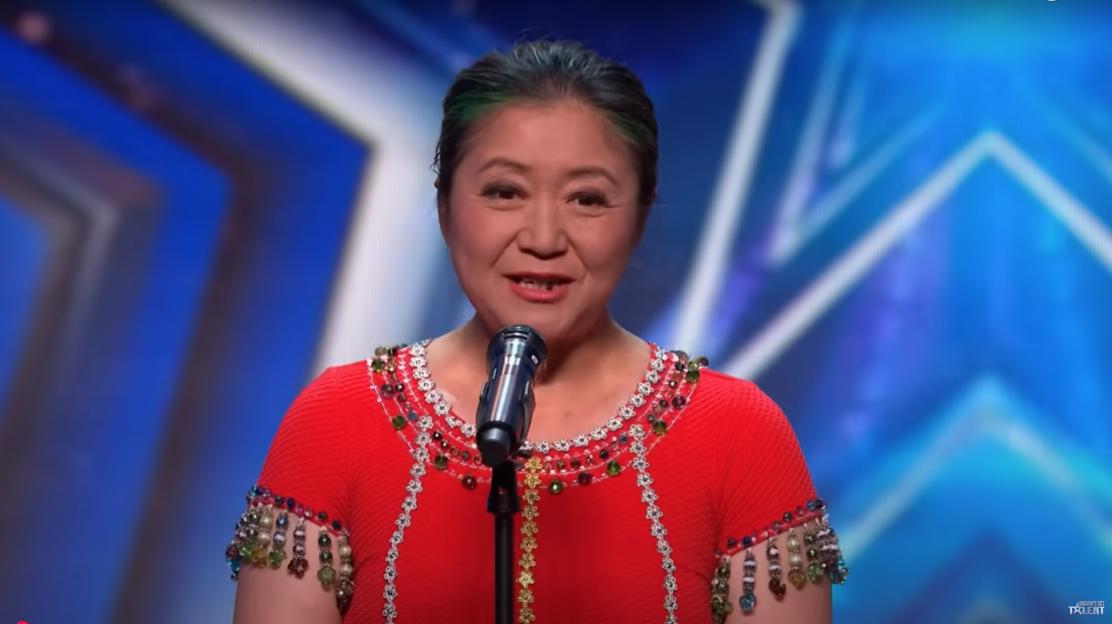 Red Panda performing on Britain's Got Talent.