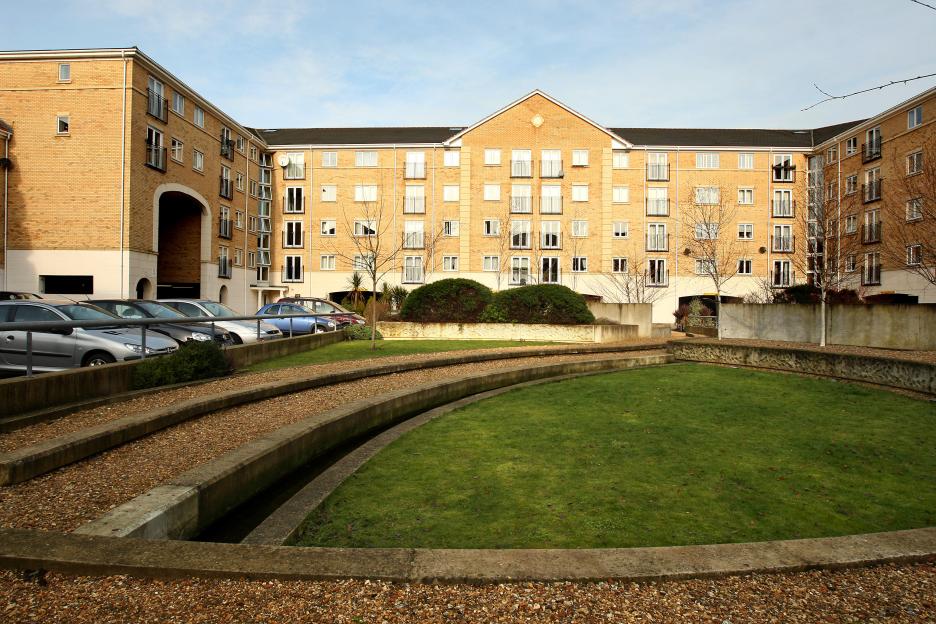 Residential development built on the site of Southampton Football Club's former home, The Dell.