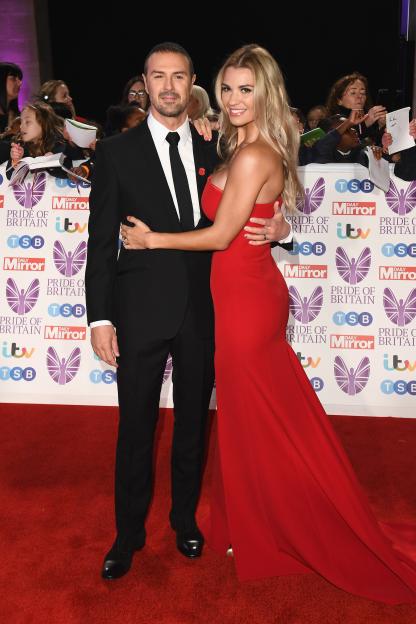 Paddy McGuinness and Christine Martin at the Pride of Britain Awards.