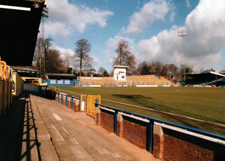 General view of the Manor Ground, Oxford United Football Club.