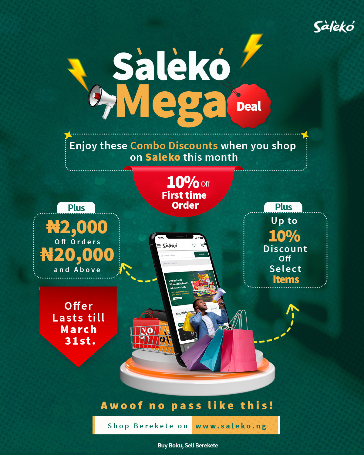 Bargain, Buy, and Save—Saleko offers you a Better Way to Shop in Lagos 2