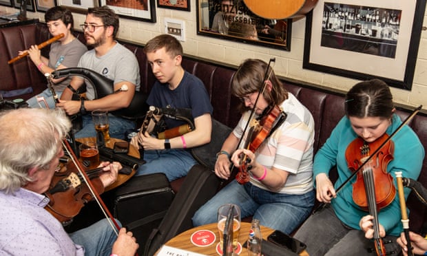 ‘You wouldn’t ask if they’re Catholic or Protestant’: the music festival bringing Belfast together