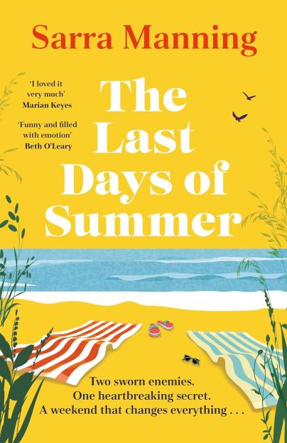 Book cover illustration for Sarra Manning's "The Last Days of Summer."