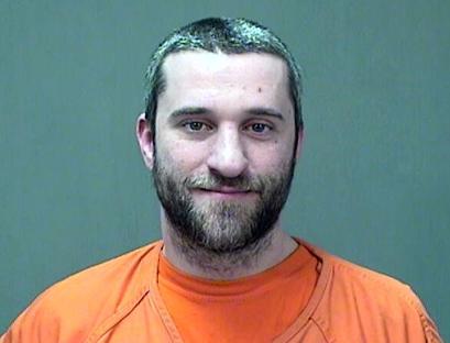 Mugshot of Dustin Diamond.