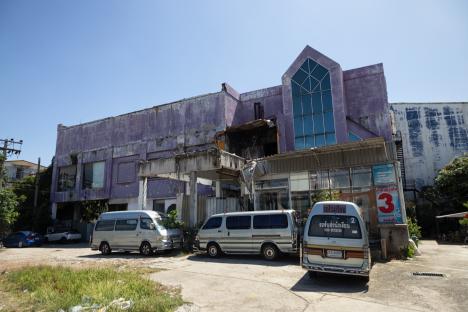 Abandoned bowling alley and cinema complex in Thailand.