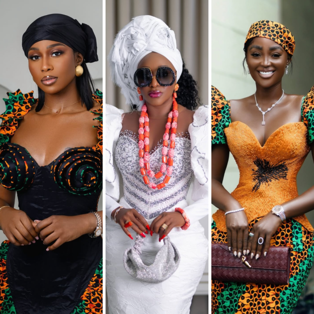 Lilian Afegbai, Tolu Bally & More Showed Up in Style for Ini Edo’s Father’s Funeral