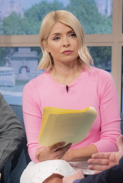 Holly Willoughby on the This Morning TV show.