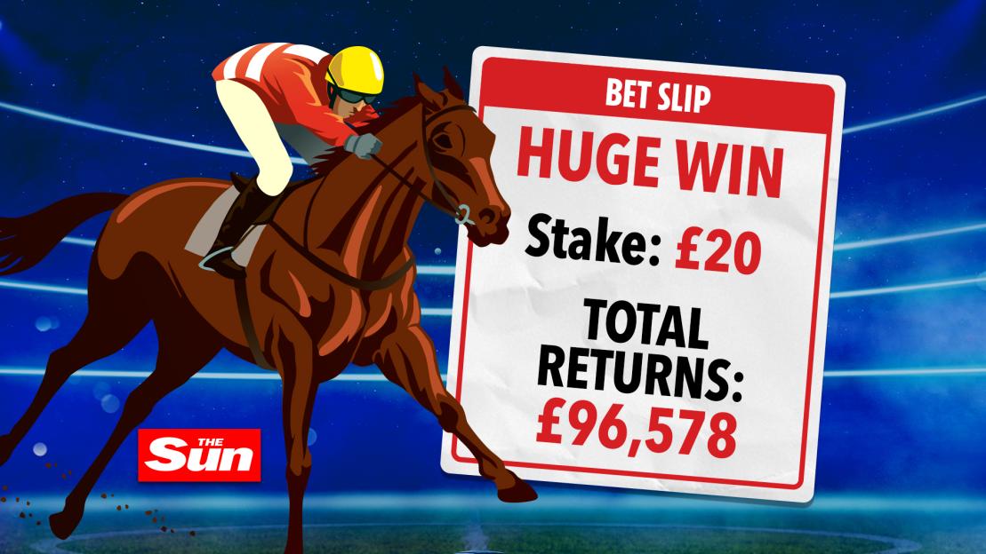 Lucky Ladbrokes punter turns £20 into £96K from just four races at Southwell