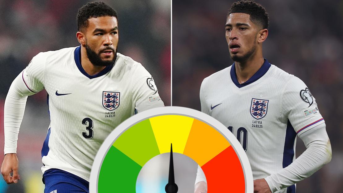 England ratings: Frustrated Jude Bellingham very fortunate not to see red as Reece James has return to remember