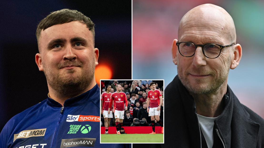 ‘They should talk to Luke Littler’ – Man Utd legend says squad should turn to darts teenager for advice