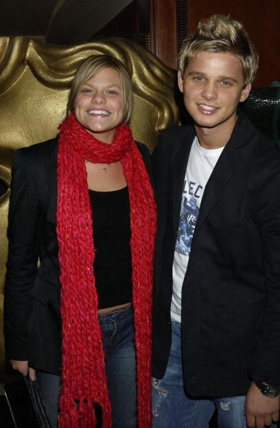 Jade Goody and Jeff Brazier at the British Academy Children's Film and Television Awards.